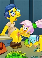 Nasty secondary characters of Simpsons toon series