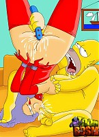 Helpless pain sluts from The Simpsons