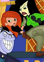 Tanned Kim Possible is drilled and bursts orgasm